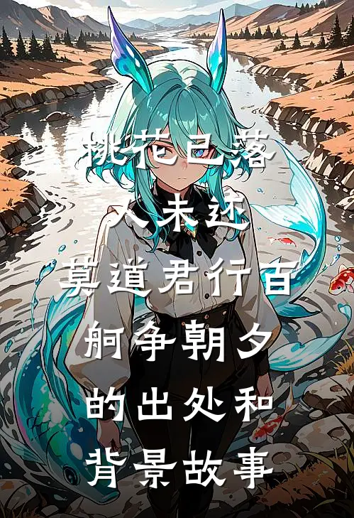 桃花已落人未还,莫道君行百舸争朝夕的出处和背景故事