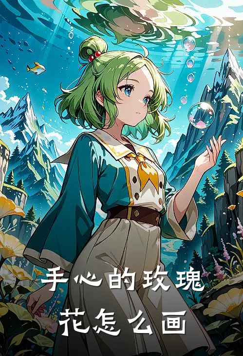 手心的玫瑰花怎么画