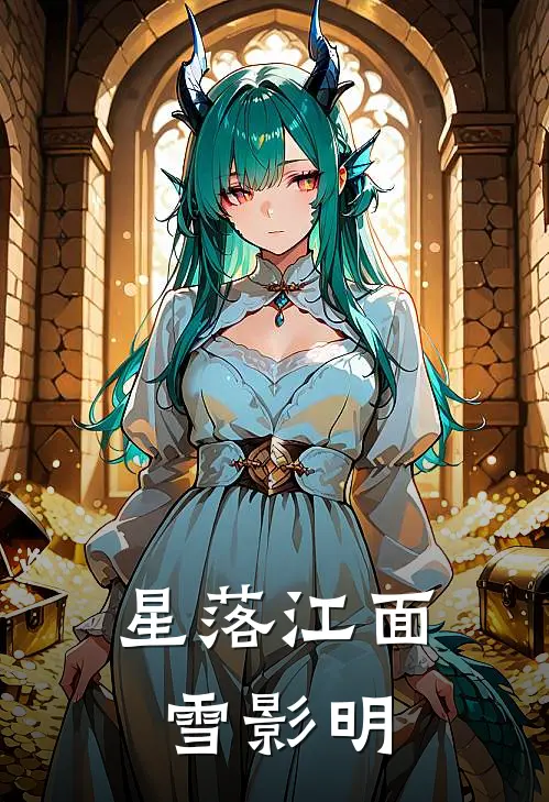 星落江面雪影明