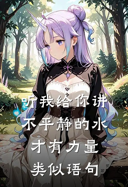 听我给你讲不平静的水才有力量类似语句