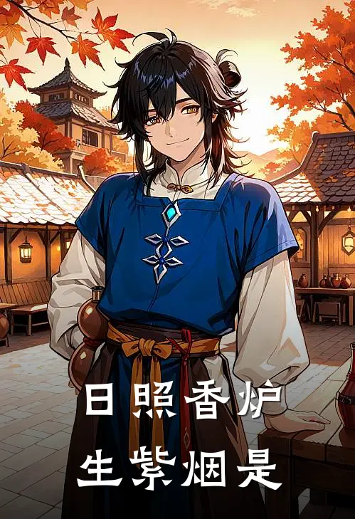 日照香炉生紫烟是